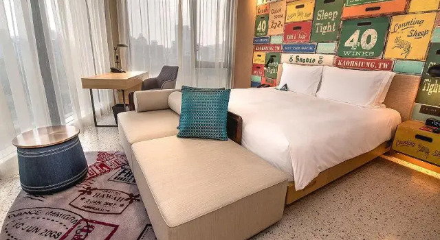 Двухместный номер Premium с красивым видом из окна Hotel Indigo Kaohsiung Central Park by IHG