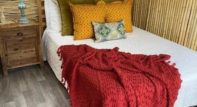 Двухместный люкс Deluxe с видом на горы Hacienda Tres Casitas