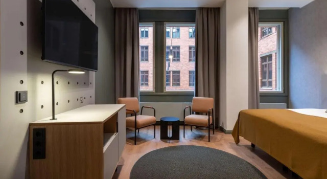 Двухместный номер Standard Scandic Helsinki Hub