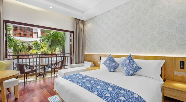 Двухместный номер Standard с балконом Wafaifo Resort Hoi An