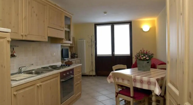 Двухместная студия с балконом Residence Dei Walser
