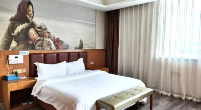 Двухместный люкс с красивым видом из окна Xueyu Qingge Hotel