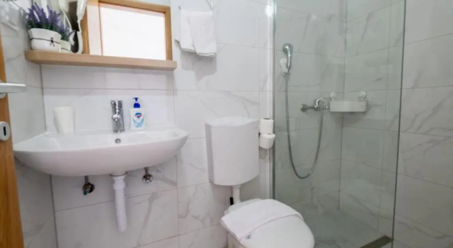 Студия с балконом Apartments Knežević