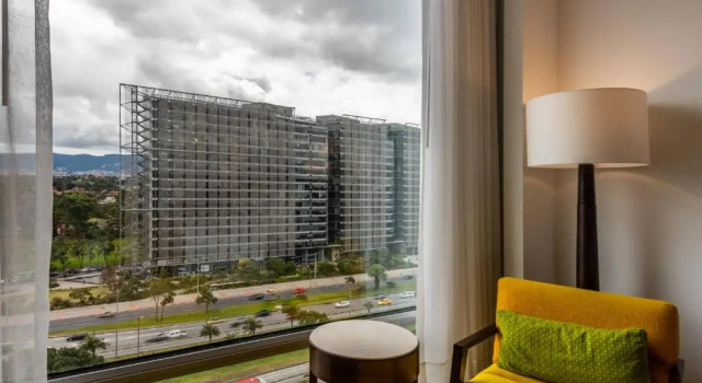 Двухместный номер Deluxe Bogotá Marriott Hotel