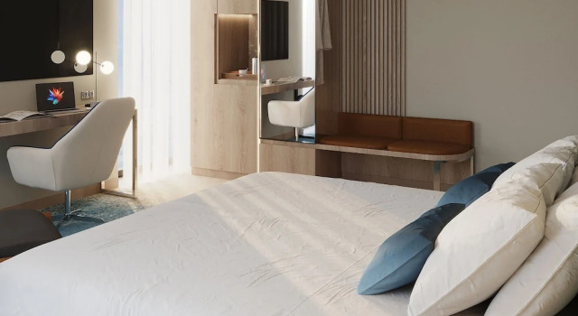 Superior Double room with city view Courtyard By Marriott Yerevan