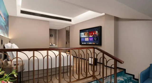 Двухместный номер Luxury Echarm PLUS International Hotel Zhujiang New Town Wuyangcun Metro Station - Free Deliver Service to Canton Fair Complex During Canton Fair Period