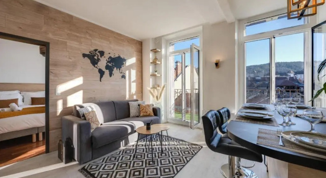 Le Balcon Annécien 4 - rooftop view for 2-4 people with, Забронировать Апартаменты/квартира Анси Озеро Анси