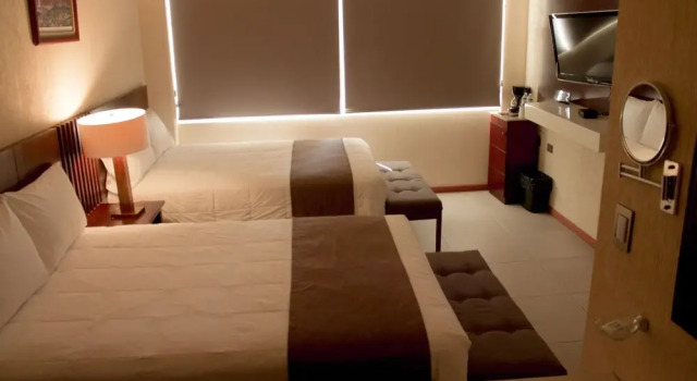 Четырёхместный семейный номер Standard Hotel Tlaxcala