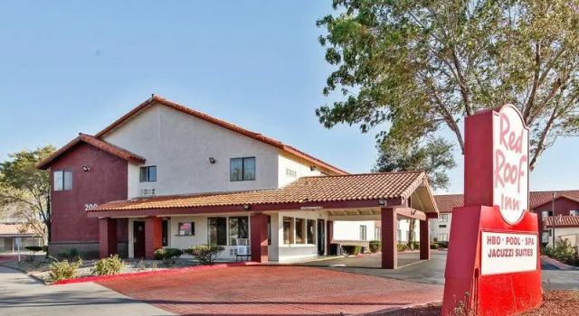 Кровать в общем номере Red Roof Inn Palmdale - Lancaster
