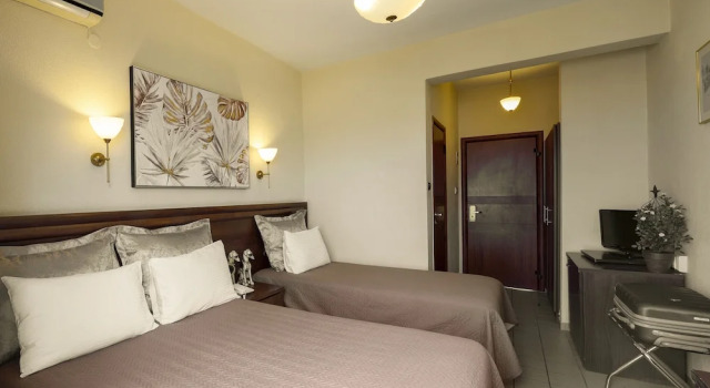 Трёхместный номер Standard с балконом Alkyonis Hotel