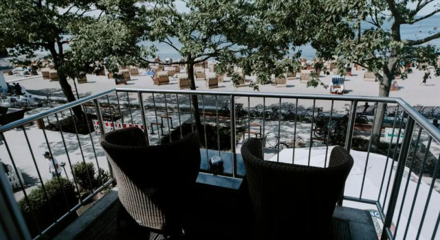 Двухместный номер Standard с видом на море Heikendorf Ostseebad Strandhotel mit Sauna by Belvilla