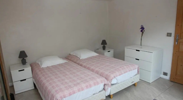 Apartment Ecureuil 200m2, 6 bedrooms - Living room with fireplace