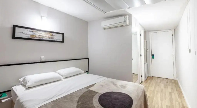 Трёхместный номер Deluxe Tri Hotel Smart Caxias
