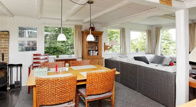 Коттедж Lovely Holiday Home in AsnÃ¦s near Sea