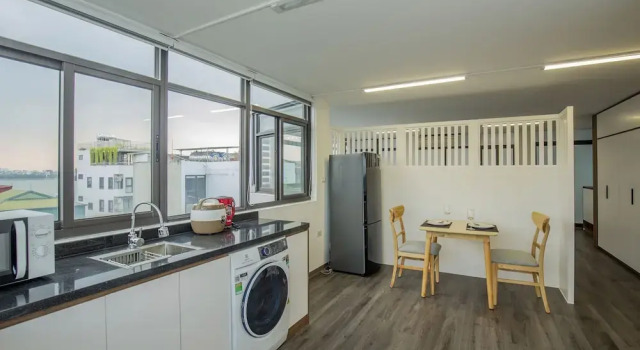 Двухместная студия с балконом и с видом на город Minasi Home- Westlake