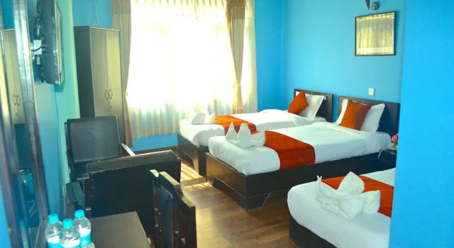 Одноместный номер Deluxe с балконом Hotel Access Nepal