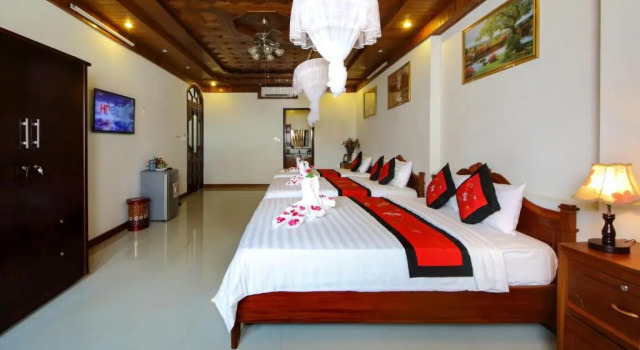 Номер Deluxe Hoa Mau Don Homestay
