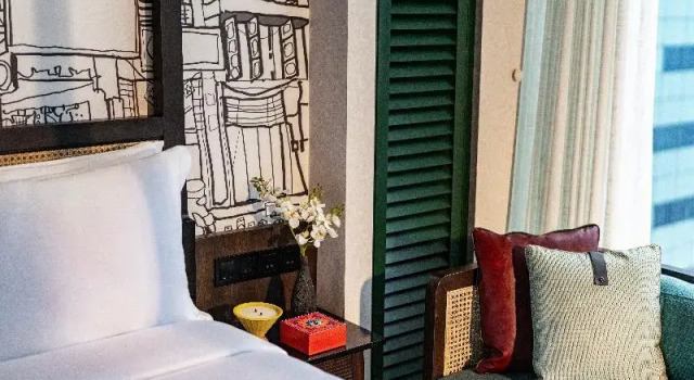 Люкс с красивым видом из окна Hotel Indigo Saigon the City by IHG
