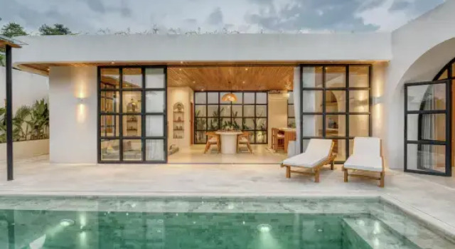 Impian Sawah – 2BR with Rice Field Views In Ubud - A Luxury Private Villa By Balinest Villas, Rezervovat Vila Chaty v Bali, Chalupa