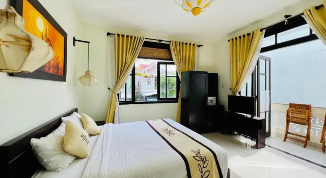 Двухместный номер Deluxe с балконом Numa Villa Near Old Town Hoi An