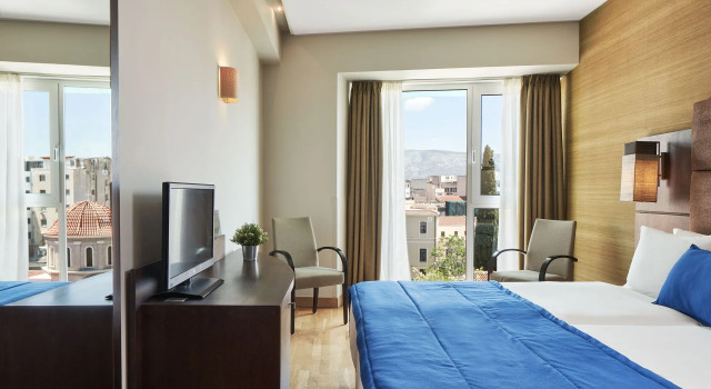 Номер Superior с видом на город Arion Athens Hotel
