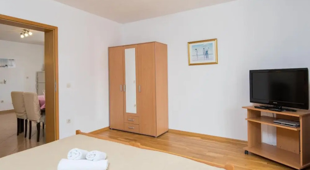Апартаменты с балконом и с видом на море Apartmani Daria