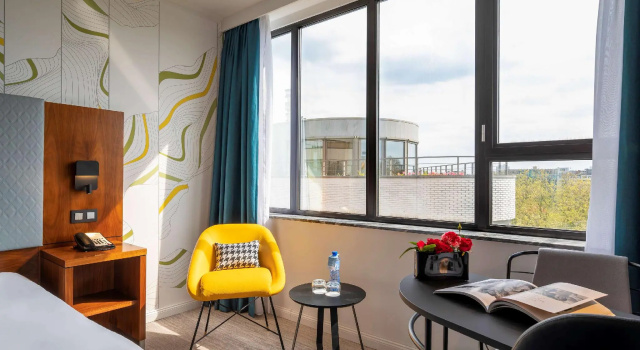 Двухместный номер Standard с видом на город Maek Hotel Antwerp Central - Accor Handwritten Collection