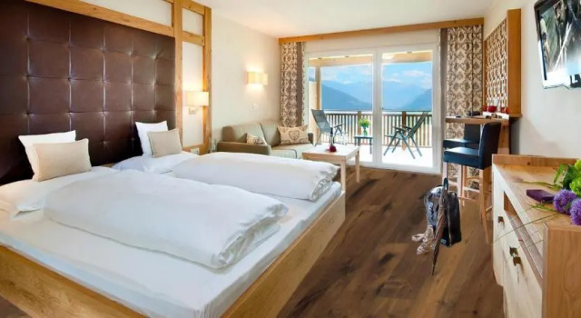 Двухместный номер Deluxe с балконом Hotel Panorama