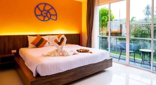 Двухместный номер Deluxe Garden View Di Pantai Boutique Beach Resort