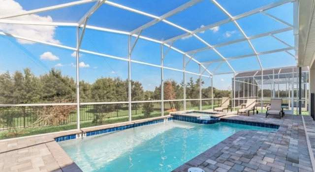 Вилла 8 Bed 5 Ba Villa with Games, Pool & Spa