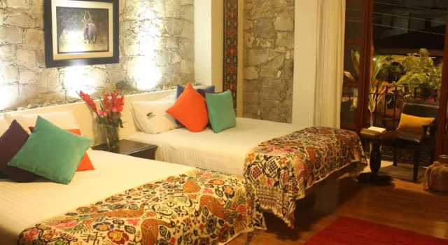 Люкс Deluxe Hotel Boutique La Casona de Don Porfirio