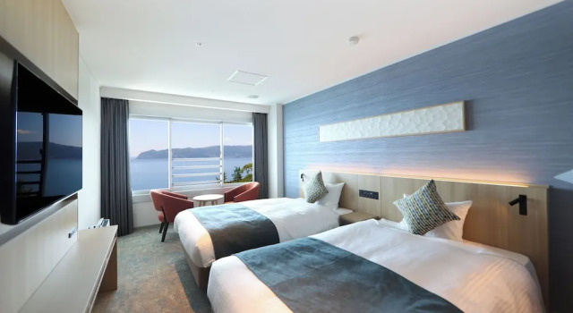 Двухместный Ocean Wing room Superior Hotel New Akao