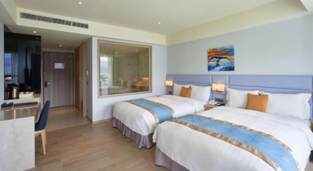 Четырёхместный номер Standard с видом на горы Lanyang Seaview Hotel