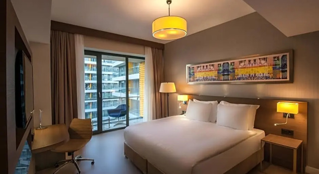 Апартаменты c 1 комнатой с балконом Radisson Blu Residence, Istanbul Batisehir