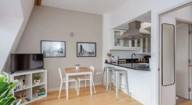 Двухместные апартаменты Stylish 1 Bedroom Apartment Near Northcote Road