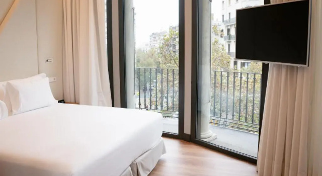 Двухместный номер с террасой Deluxe Occidental Diagonal 414