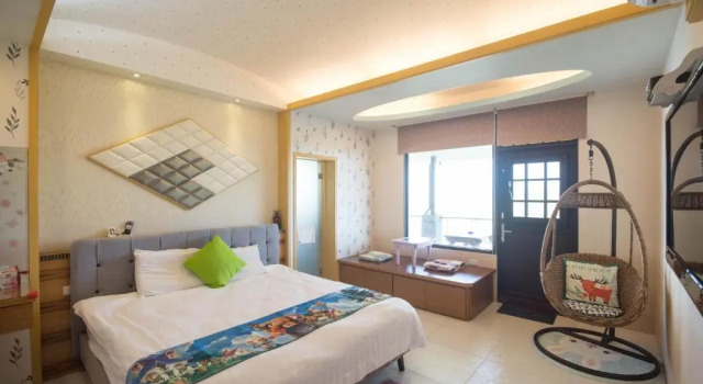 Двухместный номер Deluxe с балконом и с видом на море Lanyang Beach Villa