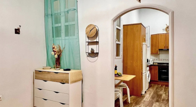 Апартаменты с 2 комнатами с балконом и с видом на город Cozy Refuge La Isleta