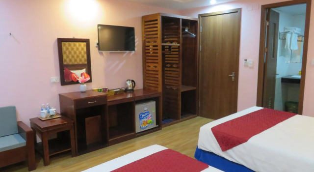 Четырёхместный номер Deluxe Vip Sapa Hotel