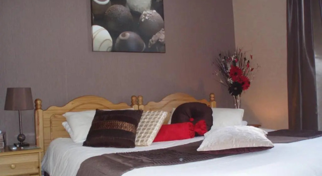 Superior Casal quarto cave Garway Lodge