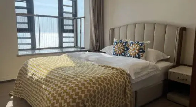 Семейный люкс с 2 комнатами Yue Seaview Apartment Zhangzhou