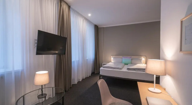 Confort double chambre 1 chambre BIG MAMA Leipzig