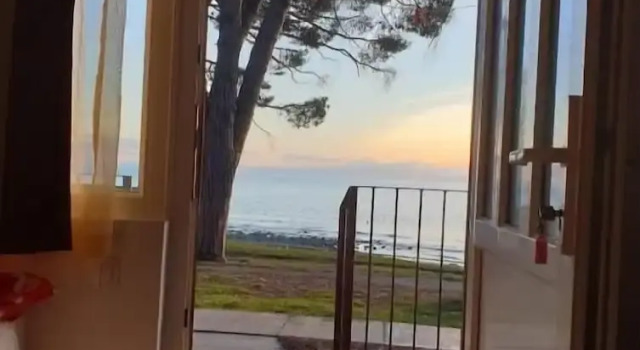 Бунгало с балконом и с видом на море Family Bungalow Pineta