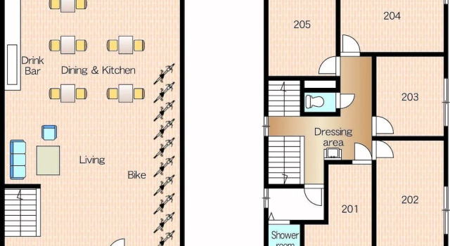 Коттедж с балконом TOKYO BICYCLE HOUSE / whole private house 160sqm