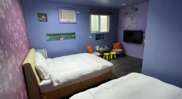 Четырёхместный номер Standard Jiao Xi Yi Dou Hot Spring B&B(礁溪伊豆溫泉民宿)