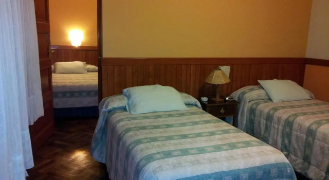 Standardní Třílůžkový pokoj a výhledem do zahrady Hotel Colomba