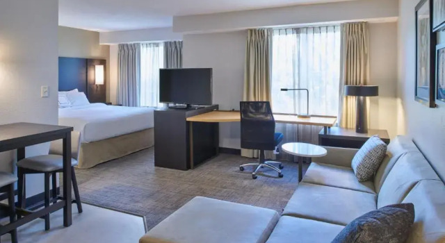 Двухместная студия Residence Inn by Marriott Detroit Novi