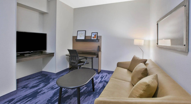 Двухместный люкс c 1 комнатой Fairfield Inn & Suites by Marriott Milwaukee Downtown