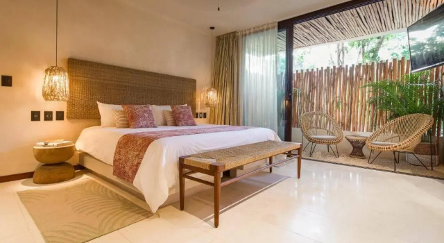 Двухместный номер Deluxe с видом на сад Copal Tulum Hotel
