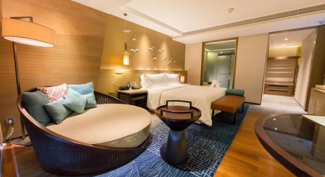 Двухместный номер Deluxe с балконом The Westin Sanya Haitang Bay Resort